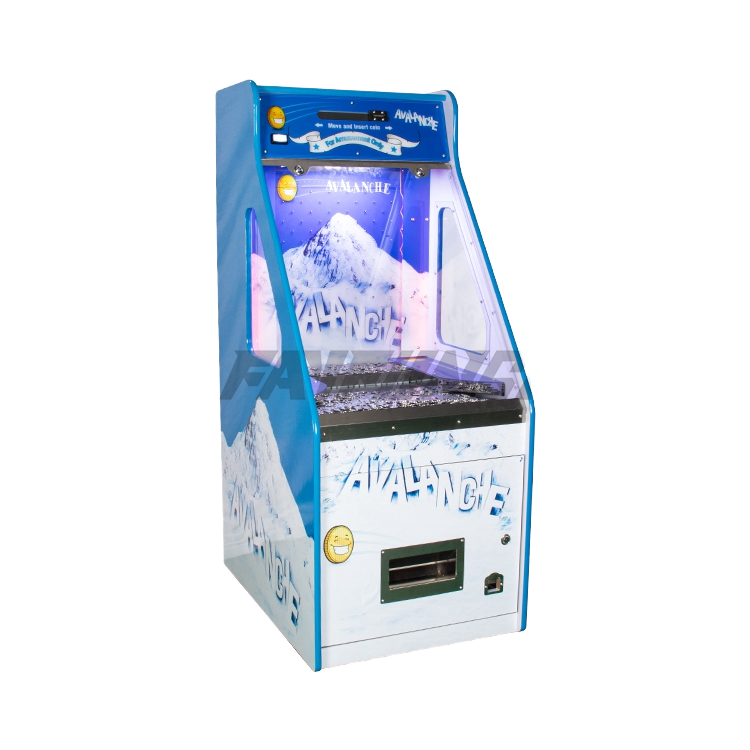 High Quality Classic Coin-Operated Waterfall Avalanche Game Cabinet 6+ Years English Language 1 Year Warranty Made of Metal