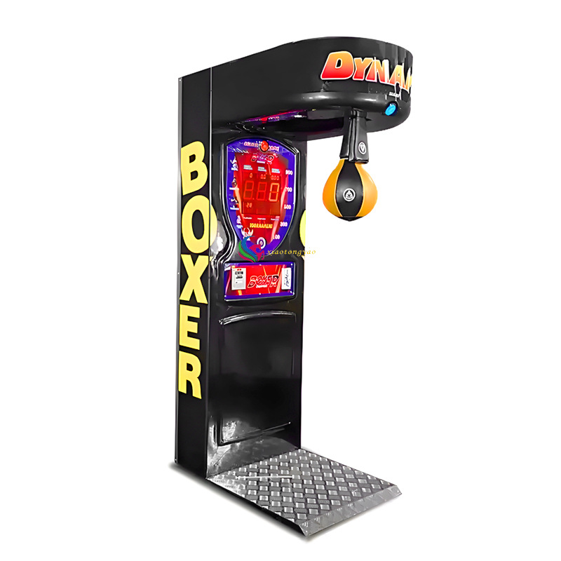Most Popular NINIX Coin-Operated Adult Arcade Boxing Machine Measures Force Relaxation ABS Material US Plug Best Seller