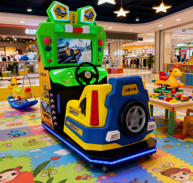 Year Kids Simulator Centers LCD Metal Racing