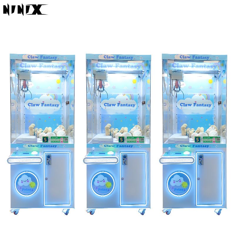 Claw Fantasy Prize Claw Machine Coin Operated Toy Catcher Arcade Game for Mall Family Center Park Indoor Entertainment