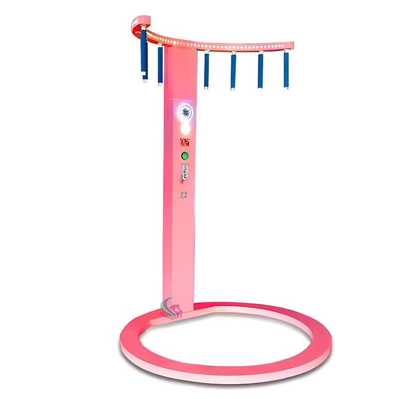 NINIX Ability Pink Extreme Iron Play Original Kit Area Interactive Customizable Sports New Players Acardes Games Machine 1 Year