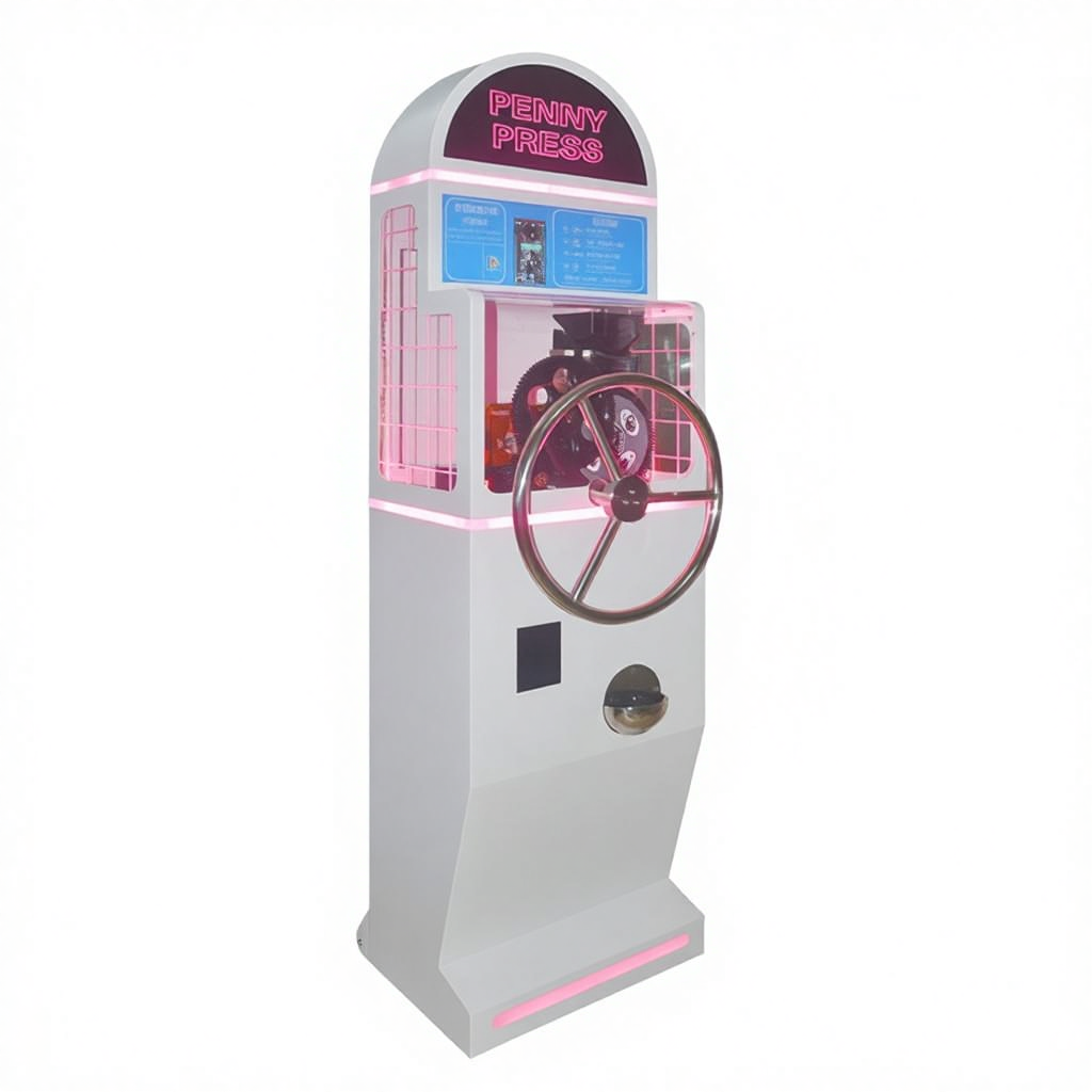 On-Site Pressing Commemorative Coin Machine Manual DIY Coin Casting Machine Breako Brand Event Customization Theme Park Coin