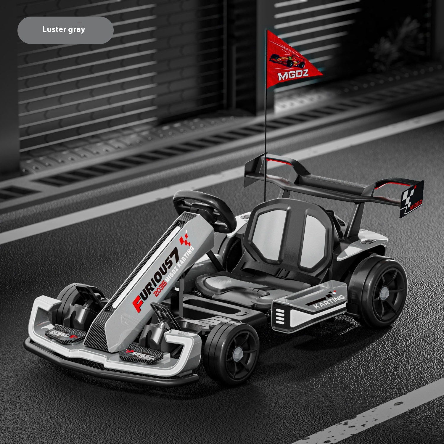 Electric F1 Racing Go Karts for Kids & Adults 5-12 Years & 12+ Male Female Timed Kart Extended Telescopic for Children Babies