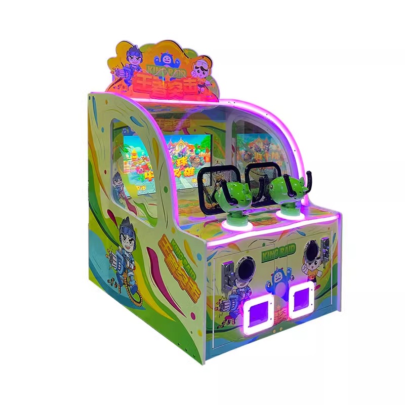 Large-Scale 32-Inch Commercial Double-Person Water-Spraying Arcade Game Company Manufactured Coin-Operated Amusement Machine for