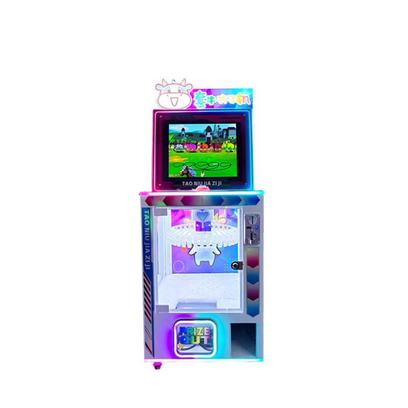 Children's Coin-Operated Clip Machine Equipment for Entertainment Cow Game Machine Combination for Sale