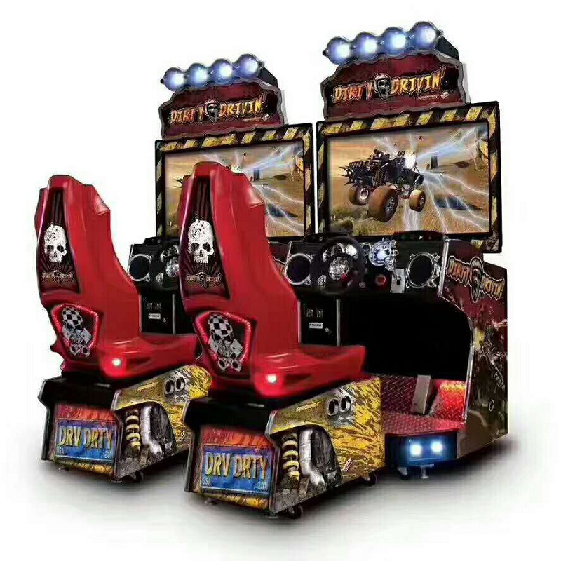 Barbaric Magic Drive Racing Arcade Game Machine Coin-Operated 1-Year Warranty Simulation Car Racing Car Machine