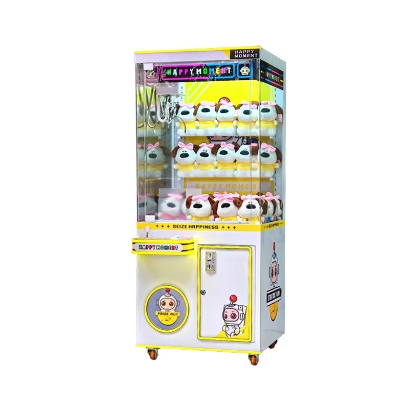 Coin Operated Claw Machine LED Plush Crane Arcade Game Cabinet Catcher Toy Machine for Mall Shop Indoor Amusement Center