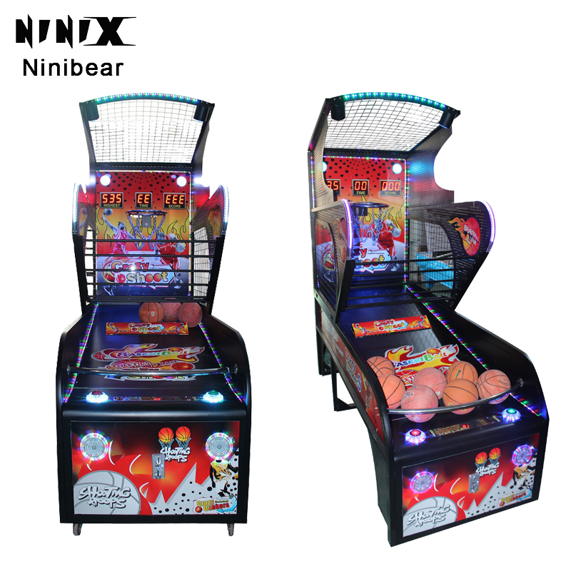 Indoor Arcade Coin-operated Shooting Machine Arcade Basketball Machine