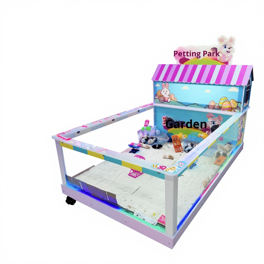 Children's Fish Catching Pool Cute Pet Pool Mall Amusement Milk Feeding Fish Tank Commercial Use Baby Bottle Design