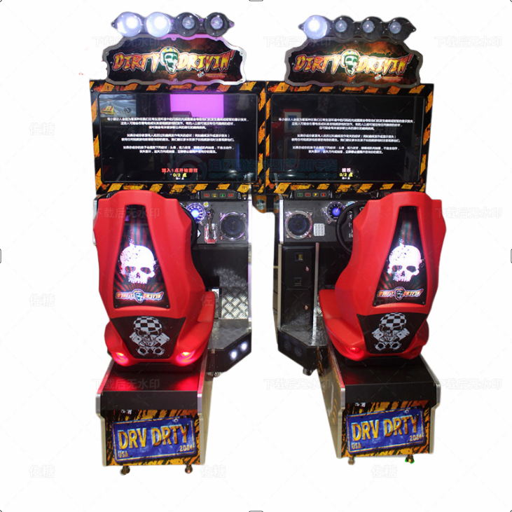 Barbaric Magic Drive Racing Arcade Game Machine Coin-Operated 1-Year Warranty Simulation Car Racing Car Machine