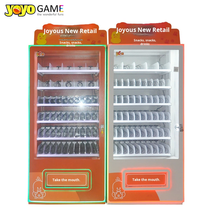 Coin-Operated Unmanned Vending Machine Facial Recognition Scan Code Purchase Beverage Gift Machine Normal Temperature Cooling