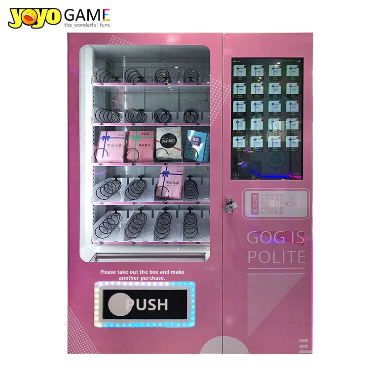 Coin-Operated Unmanned Vending Machine Facial Recognition Scan Code Purchase Beverage Gift Machine Normal Temperature Cooling