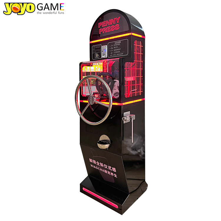 Coin Pressing Machine Video Version Scenic Spot museum Self-made Commemorative Coin Machine DIY Gift Machine Penny Press