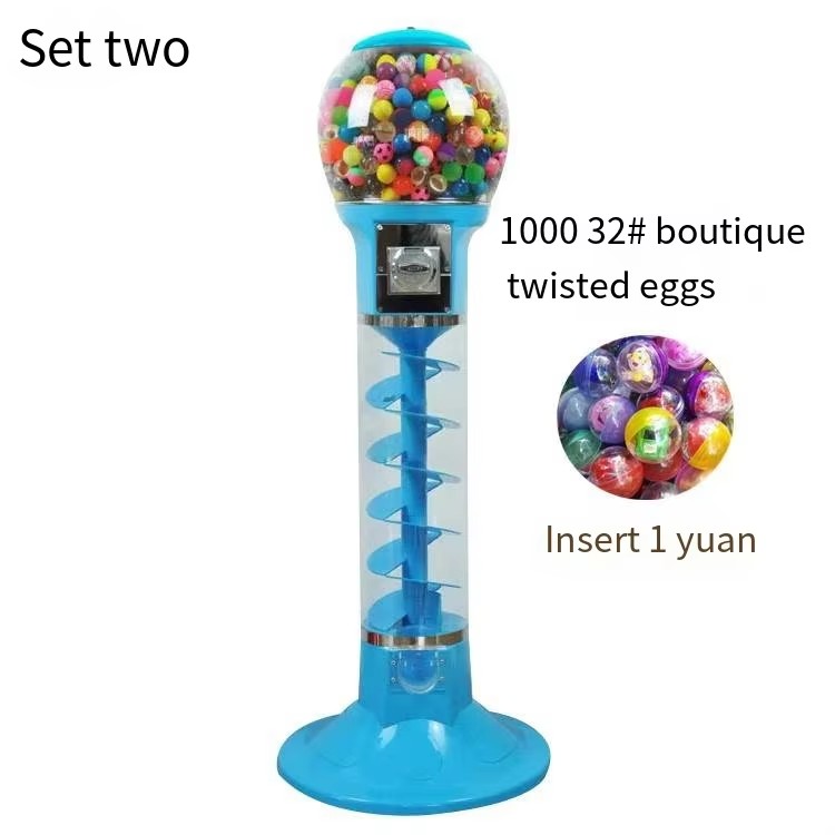 Large Capacity Deluxe Vertical Bilayer for  Vending Machine Coin-Operated Capsule Toy Dispenser for Mall Arcades