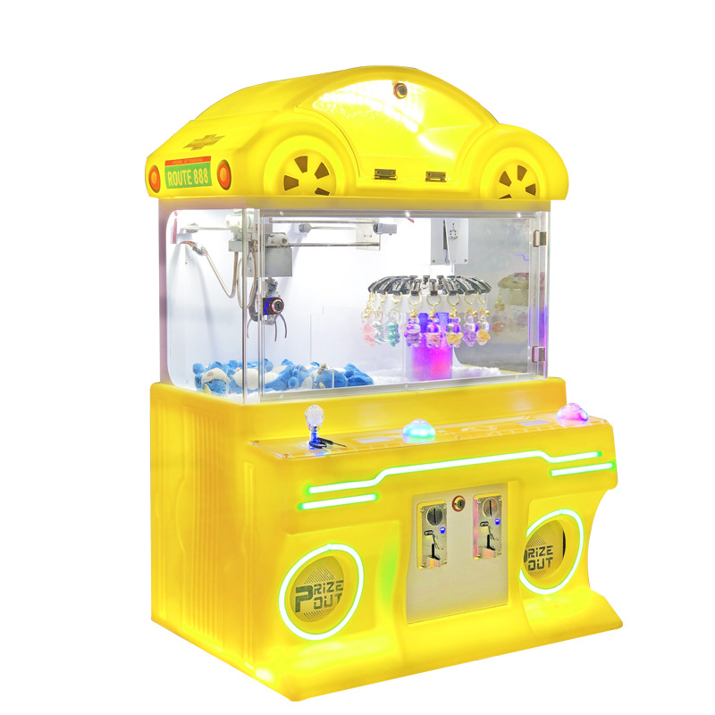 PopularMini Indoor Coin-Operated Game Equipment Children's Claw Machine with Key Chain Claw Machine