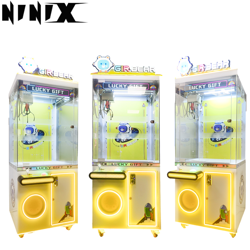 China Promotion Claw Machine Plush Toy Claw Crane Automatic Sale of Toy Coin Anti-swing Hook Claw Machine