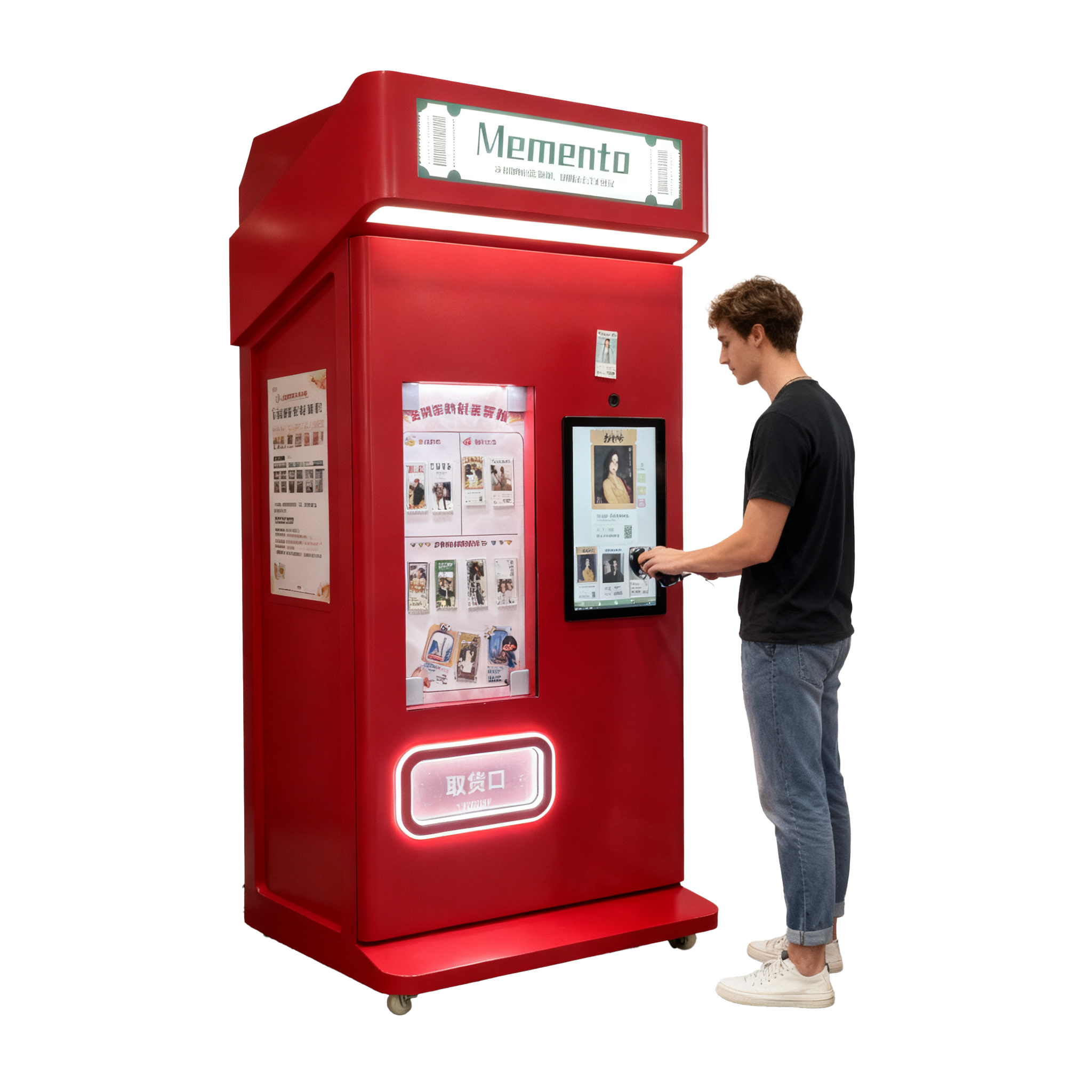 Coin Operated Photo Printing Booth Self Service Instant Picture Maker Digital Portrait Studio Smart Imaging Kiosk
