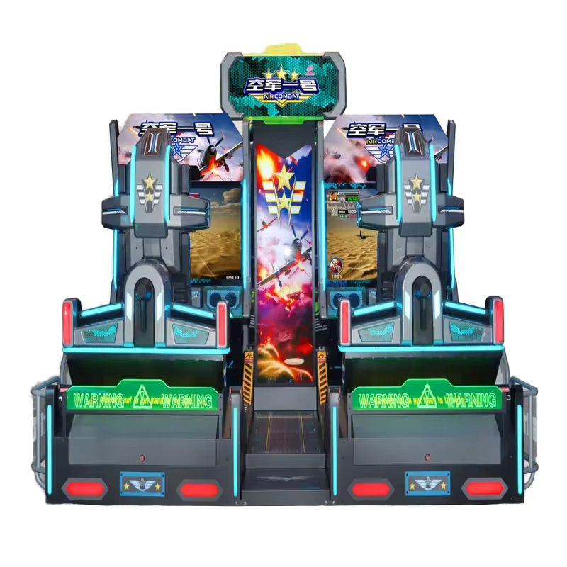 High-End Coin Operated 3D Air Combat Games Large 360° Free Flying Equipment More Realistic for Sale