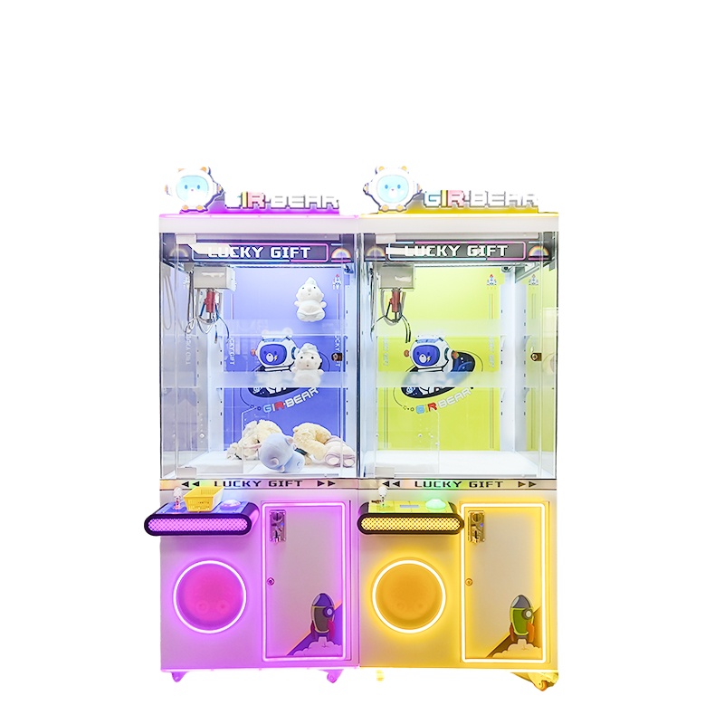 Coin Operated Claw Machine Arcade Prize Game Cute Plush Toy Crane Machine for Shopping Mall Amusement Center Store