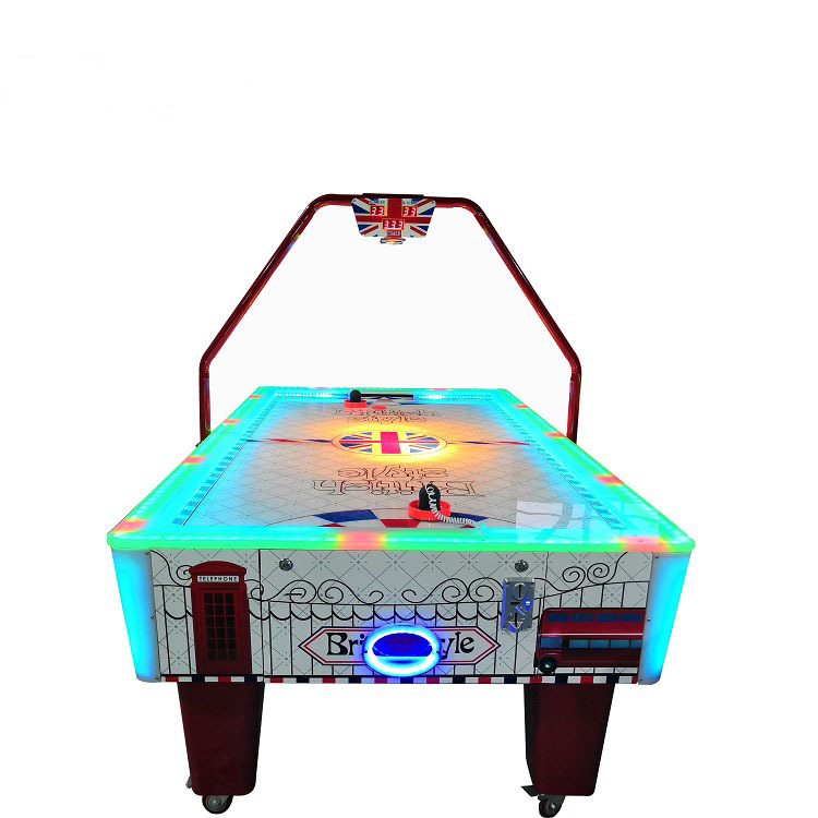 British Style Hockey Game Machine Tabletop Ice Hockey Game Two-Player Adult Indoor Mall Arcade Entertainment Equipment Acrylic