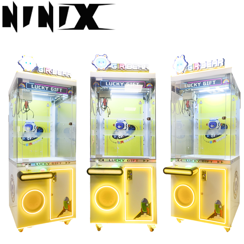 China Promotion Claw Machine Plush Toy Claw Crane Automatic Sale of Toy Coin Anti-swing Hook Claw Machine
