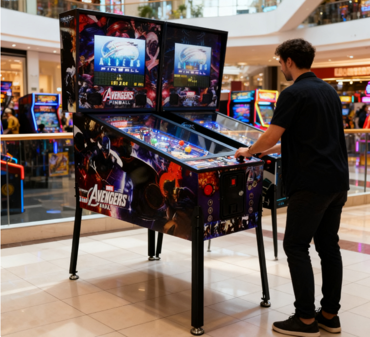 Customizable Pinball Cabinets Redefine Family Entertainment in Parks