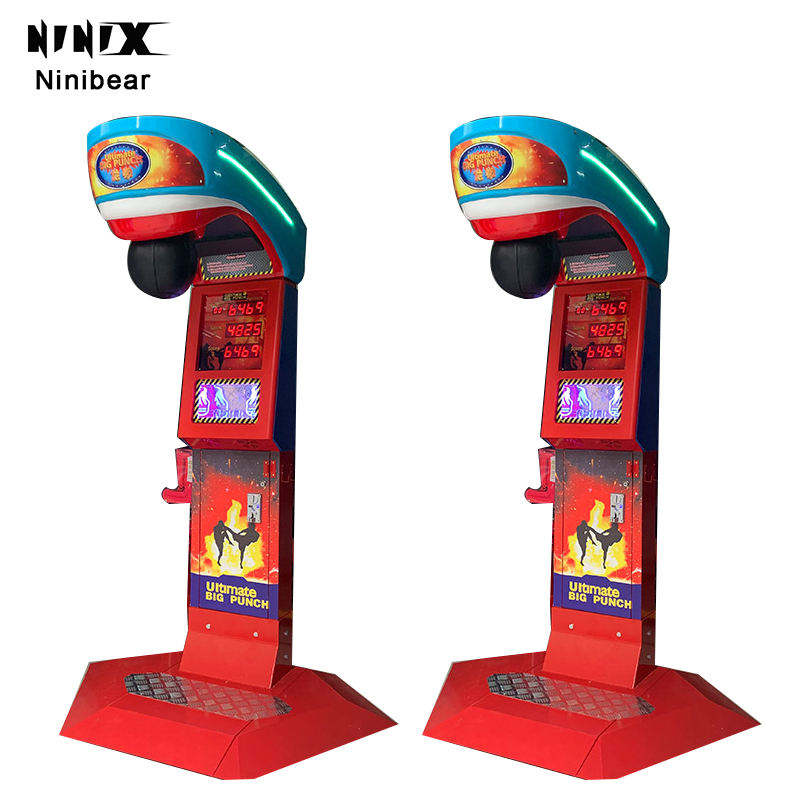 Kick Onepunch Martial Coin Hot Gloves Boxing Punch Machine with New Game Arcade Arts 2024 Boxing Machine