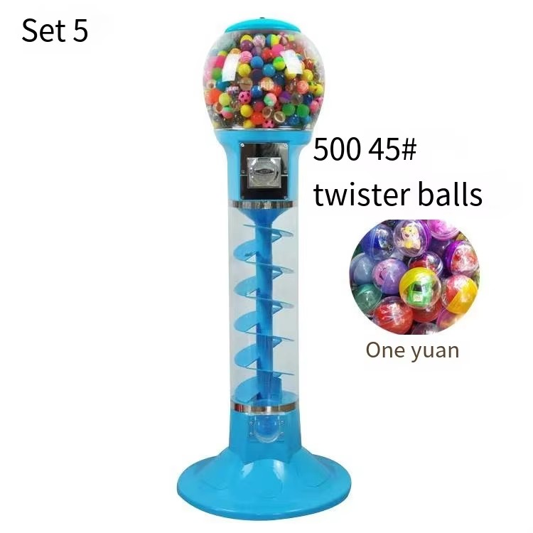 Large Capacity Deluxe Vertical Bilayer for  Vending Machine Coin-Operated Capsule Toy Dispenser for Mall Arcades