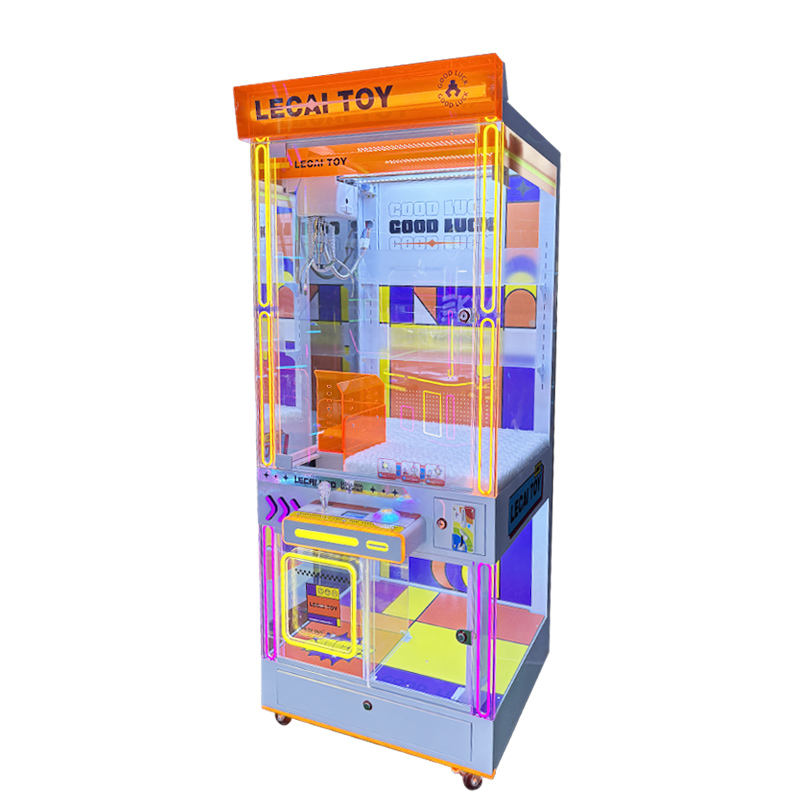 Mini Arcade Crane Sales Candy Grabber Machine Home Toy with Real Claw for Doll Prizes for Story Candy Collection