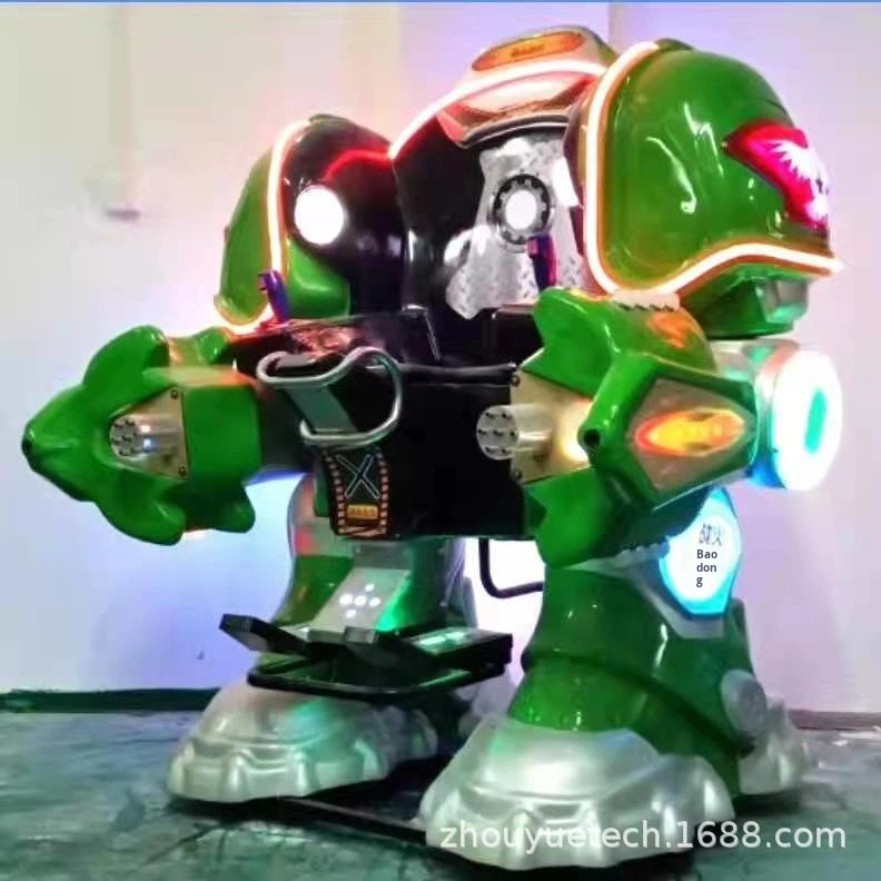 Plaza Robot Battery Electric Vehicle Shopping Mall Children's Playground Cultural Tourism Project Amusement Equipment