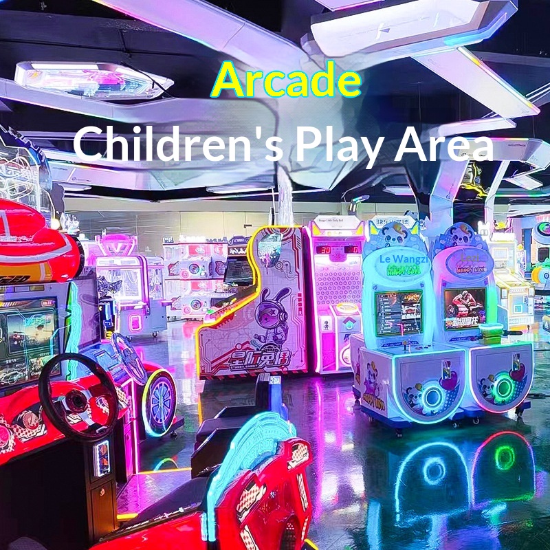 Amusement Park Children's Playground Anime City Adult Game Hall Equipment Various New Style Coin-Operated Racing Arcade Games