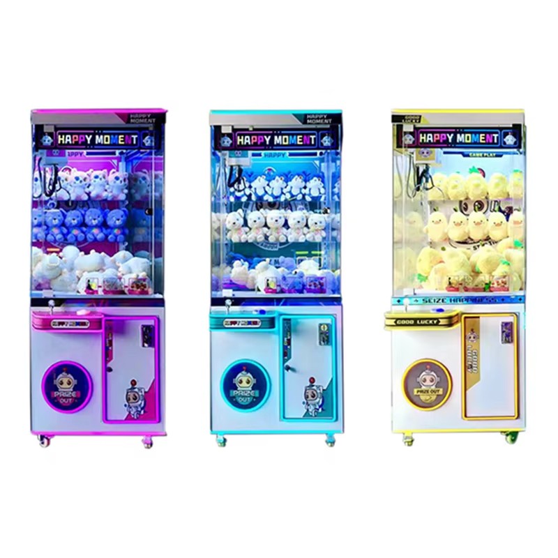 Coin Operated Claw Machine Arcade Prize Game Cute Plush Toy Crane Machine for Shopping Mall Amusement Center Store