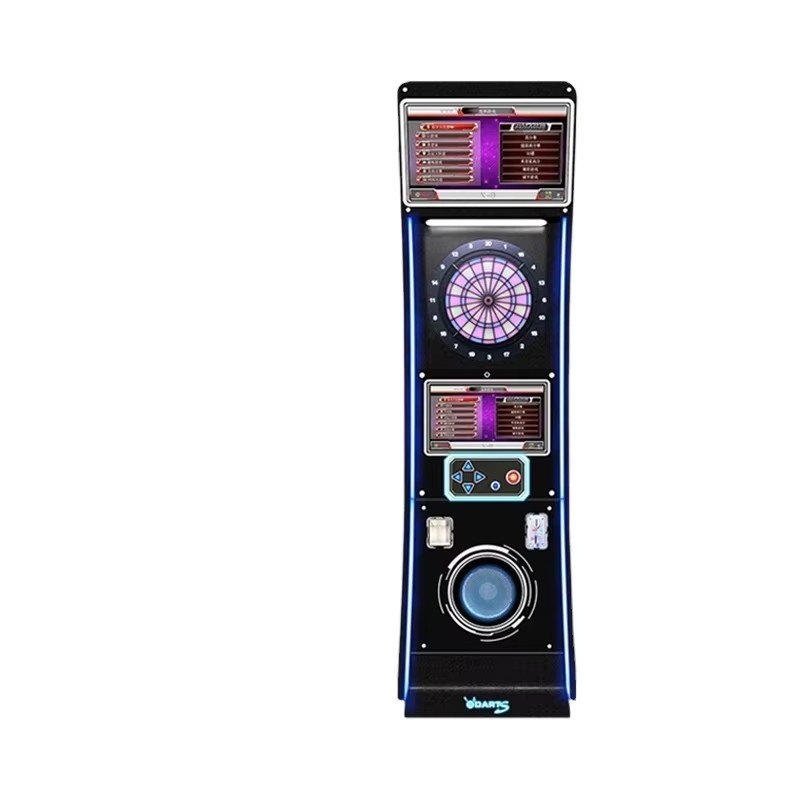 Coin Operated Electronic Dart Machine Arcade LED Soft Tip Darts Game Board for Bar Club Entertainment Center Amusement Hal
