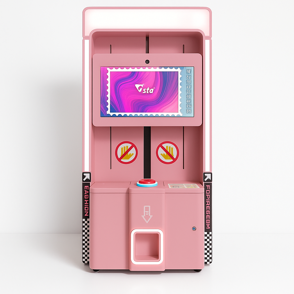 Ninix Pink-Themed Commercial Self-Service Smart Terminal High-Efficiency Interactive Metal Equipment for Malls Retail