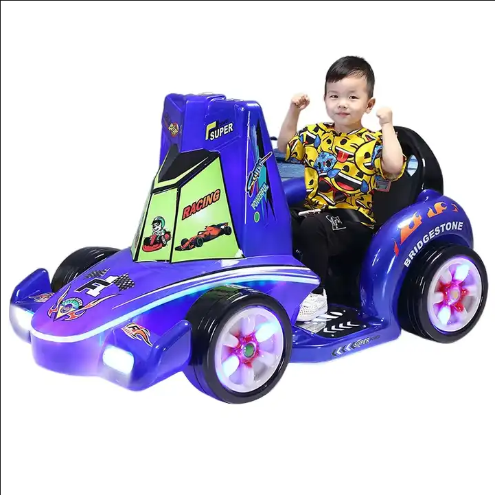 Most Popular Simple Interactive Coin-Operated 3D Racing Arcade Video Game Machine English Language Kids' Car Game Machine