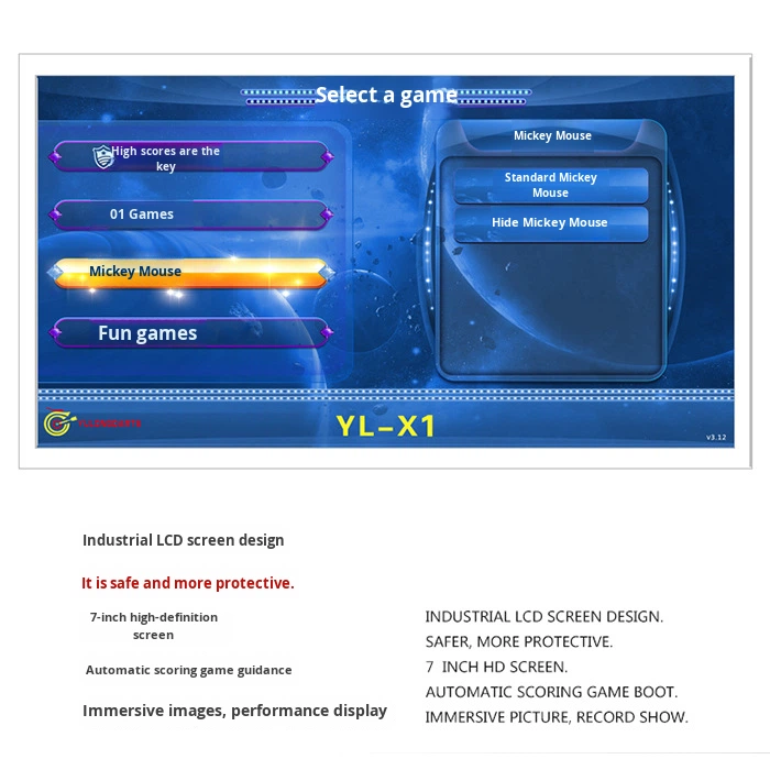 Commercial Electronic Customizable Hardware Dart Machine Indoor Training Target Simulated Competitive Dart Sports Game Dart