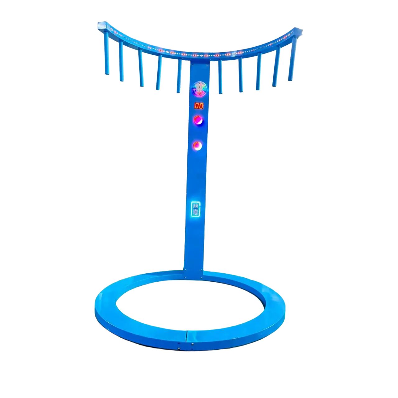 Coin Operated Hand Eye Challenge Response Fun Falling Sticks Metal & Plastic Arcade Game Machine DIY Kit