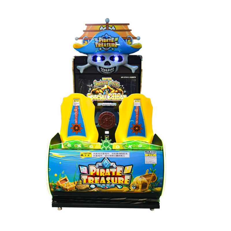 Pirate Treasure Double Gun Mechanism Game Console Coin-Operated Shooting Equipment for Arcade Game Centers Merchant Series