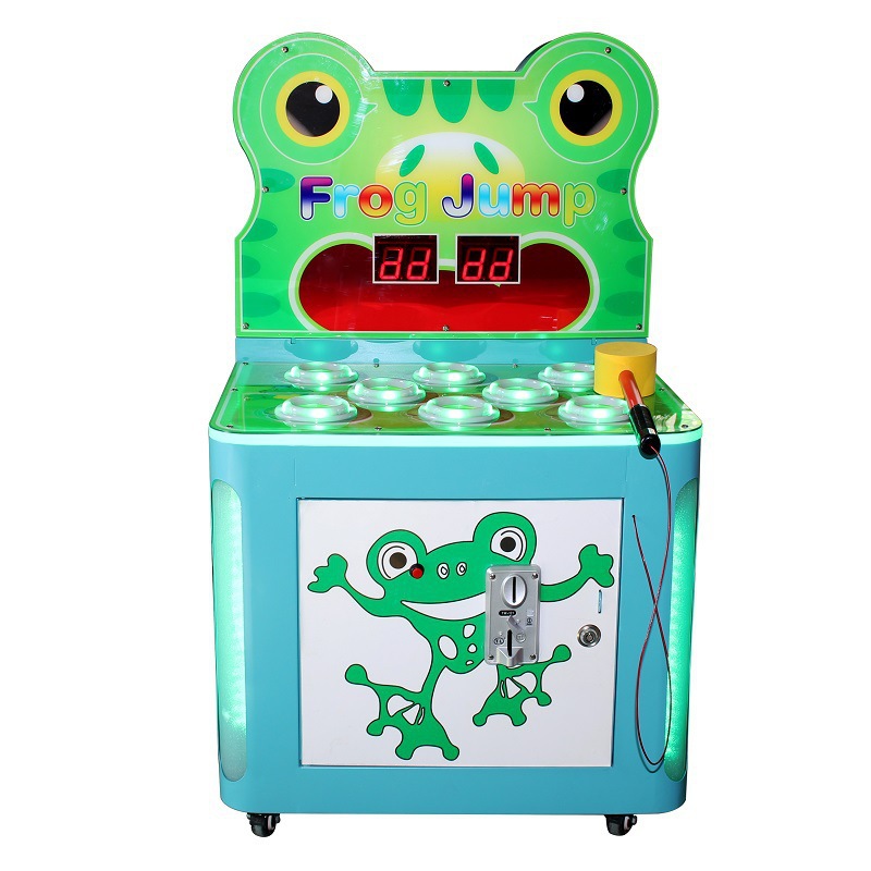 Crazy Frog Hit Rat Coin-Operated Arcade Game Machine Children's Video Series Alligator Hammer Play Equipment