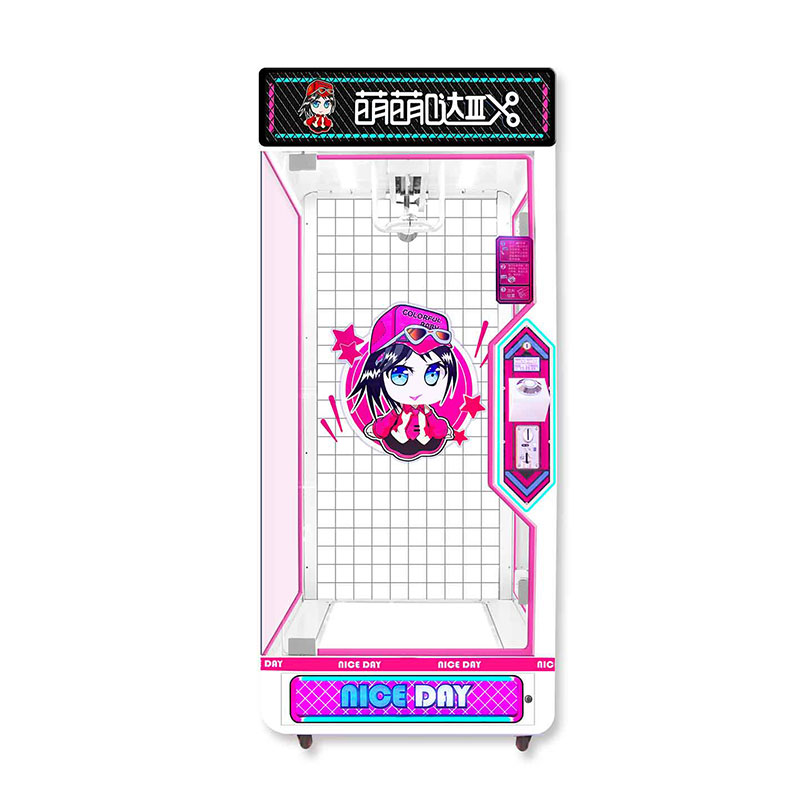 Meng Meng Da Da Jia Scissors Machine | Precision Claw Control Metal Scissors Claw Machine Dynamic LED Lighting Universal Voltage