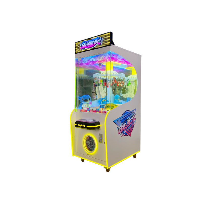 Hot-Selling Large Lucky Magic Crane Machine Video Game Equipment & Shopping Mall Toy Internet Celebrity Blind Box Gift Machine