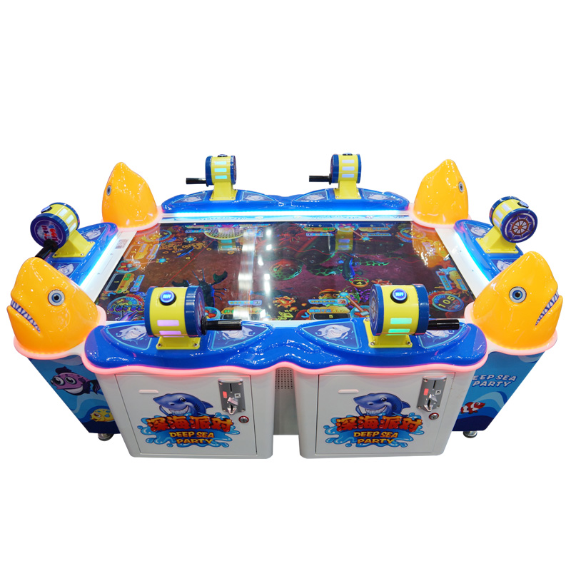 Children's Coin-Operated Six-Player Deep Sea Fishing Master Game Machine