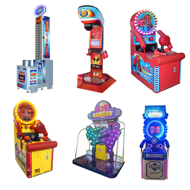 Dragon Fist Force Measurement Boxing Game Machine Game Console Single Player Ages 8+ Indoor Mall Amusement Park Arcade