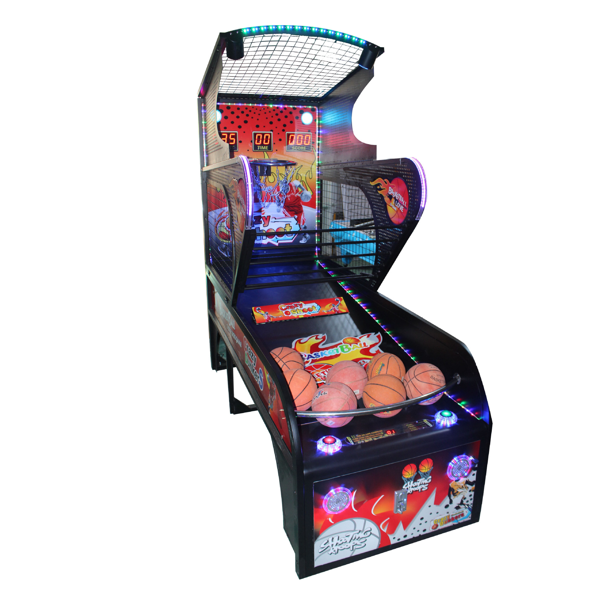 Factory Wholesale Philippine Coins Operate  Console Basketball Machines Inexpensive Kids' Arcade Basketball Machines