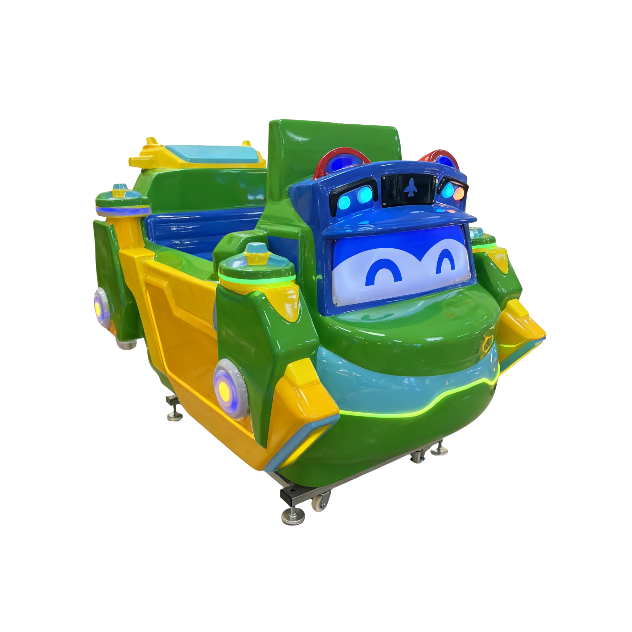 Kids Electric Rocking Ride on Car Amusement Park Mall Indoor Outdoor Coin Operated Entertainment Playground Equipment