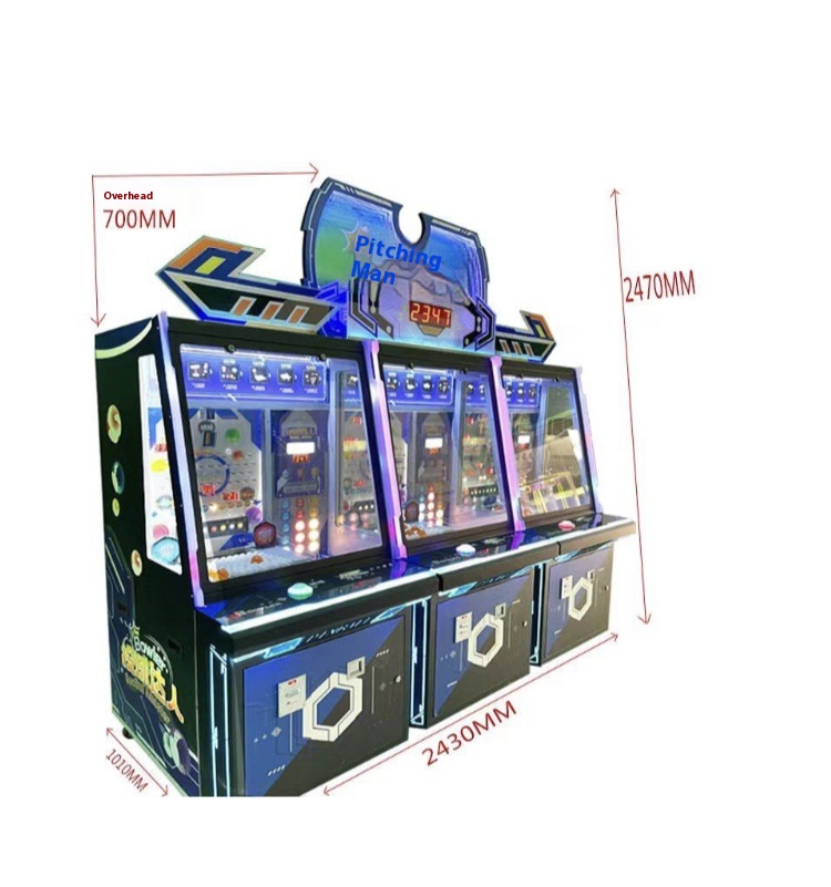 Arcade City Large Entertainment Equipment Coin-Operated Miracle Adult Push Ball Game Machine Magic Ball Lottery Machine