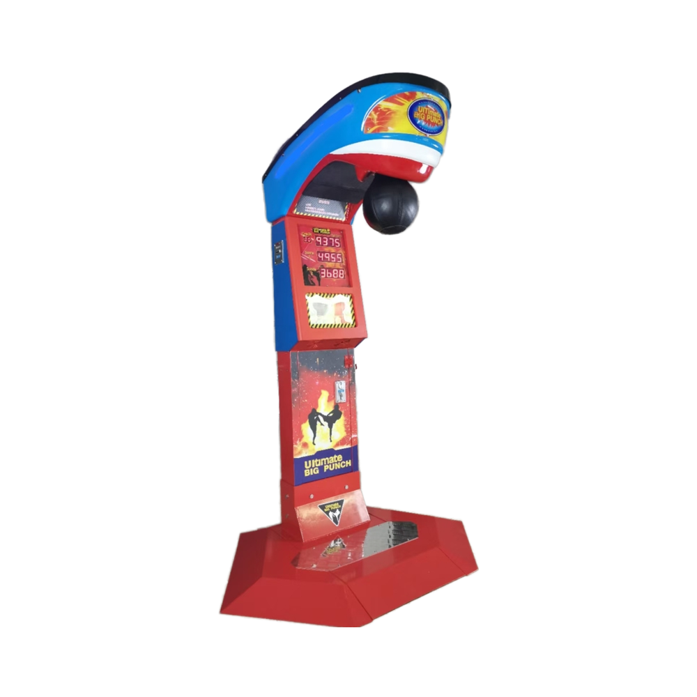 Coin Start Force Measuring Machine in the Coin-operated Game Console Room Australia for Sale Street Boxing Machine
