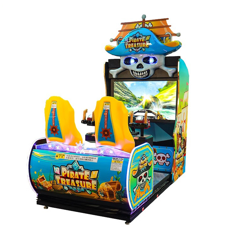 Pirate Treasure Double Gun Mechanism Game Console Coin-Operated Shooting Equipment for Arcade Game Centers Merchant Series
