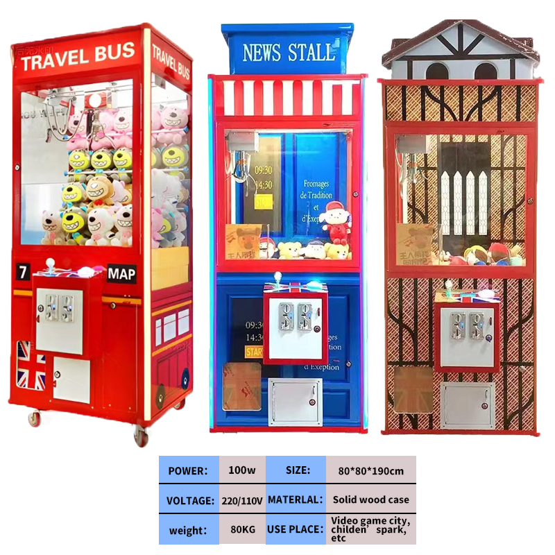 Low Price in 180 Days Claw Machine Toy Gift Game Arcade Crane Grabber Doll Machine Toy