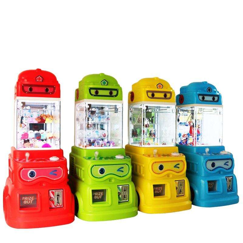 Miniature Coin-Operated Claw Crane Machine New Design Small Toy for Kids Amusement Game Mini Claw Machine Rts Dolls Gift Machine